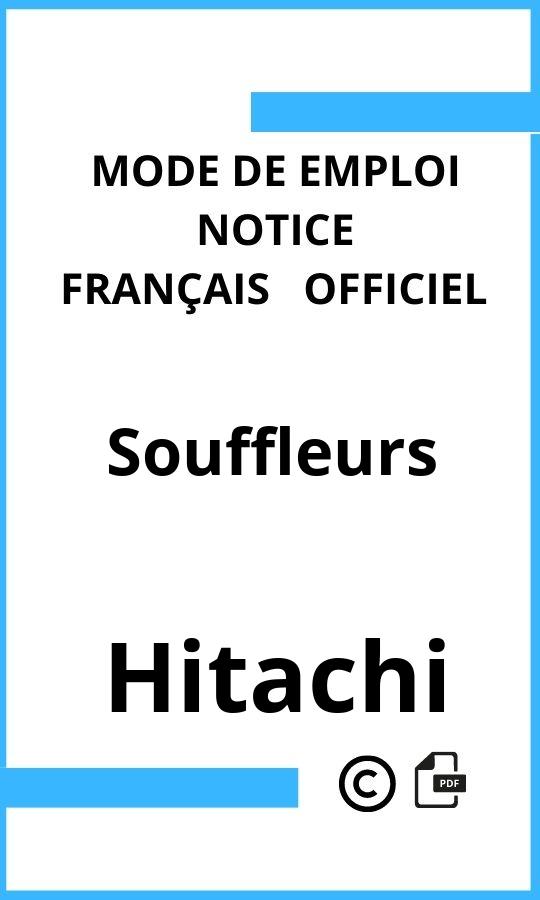 Mode d'emploi four Souffleurs Hitachi Français