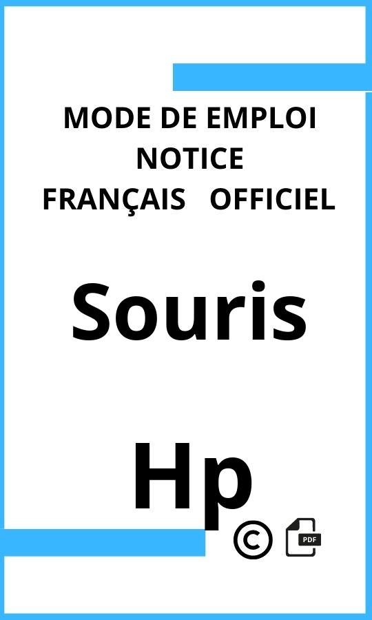 Hp Souris Mode d'emploi Français