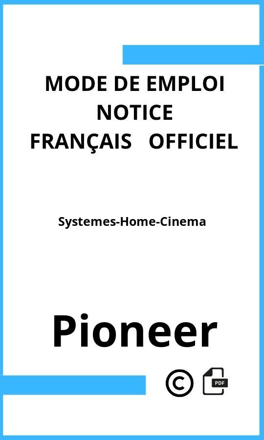 Mode d'emploi four Systemes-Home-Cinema Pioneer Français