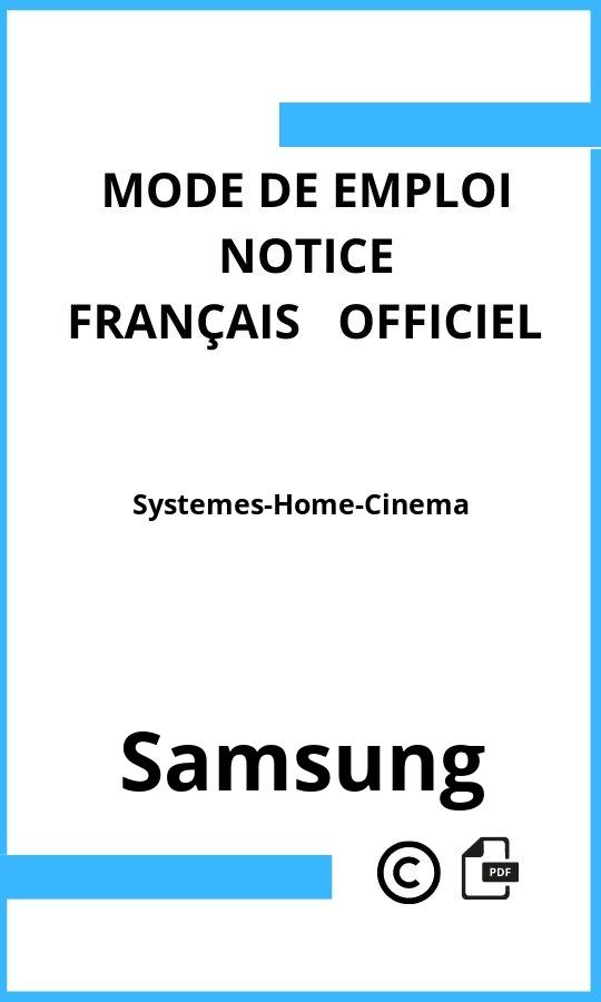 Samsung Systemes-Home-Cinema Mode d'emploi Français