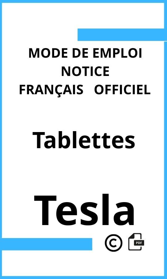 Mode d'emploi four Tesla Tablettes Français