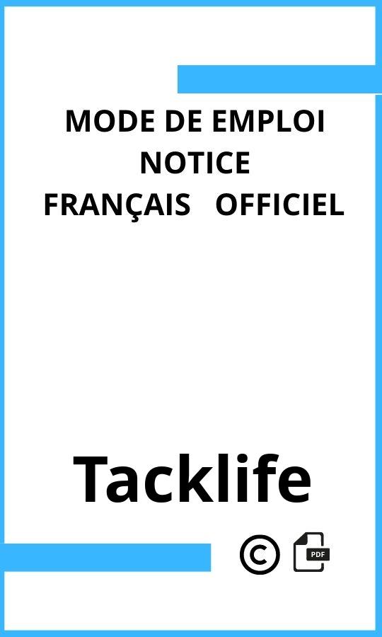 Tacklife  Mode d'emploi Français