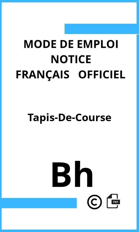 Mode d'emploi four Bh Tapis-De-Course Français