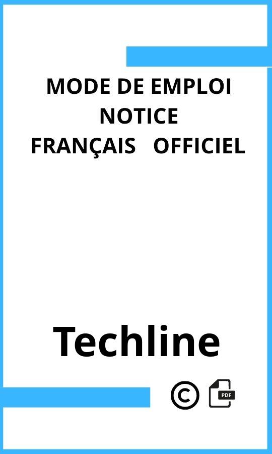 Mode d'emploi four Techline  Français