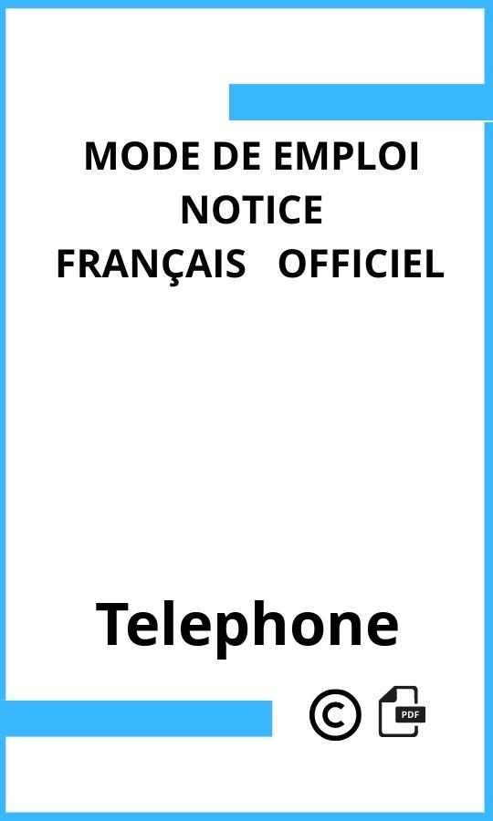 Mode d'emploi four Telephone  Français