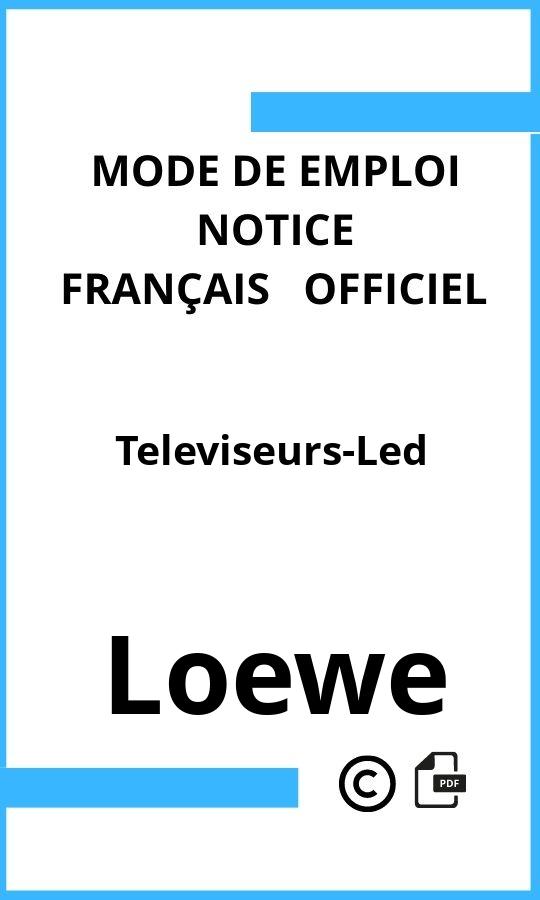 Loewe Televiseurs-Led Mode d'emploi Français