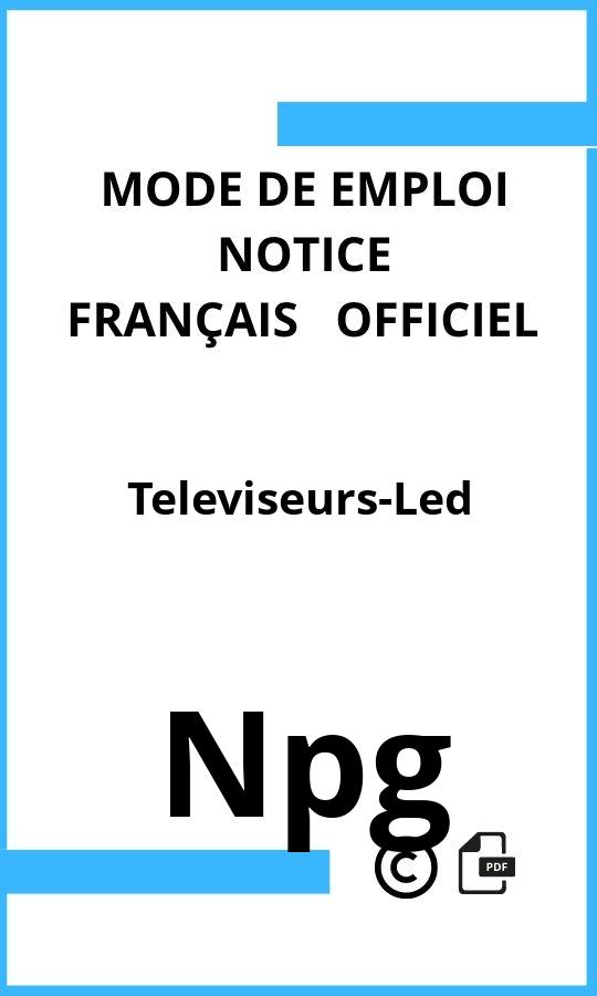 Mode d'emploi four Npg Televiseurs-Led Français