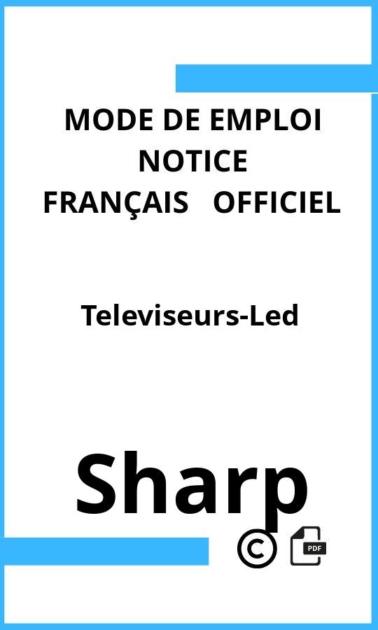 Sharp Televiseurs-Led Mode d'emploi Français