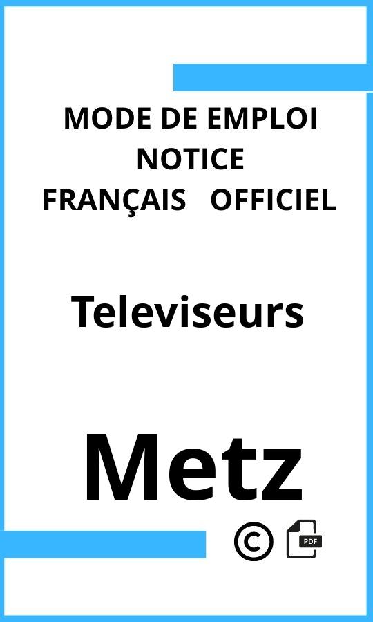 Metz Televiseurs Mode d'emploi Français