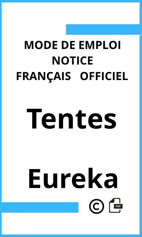 Mode d'emploi four Tentes Eureka Français