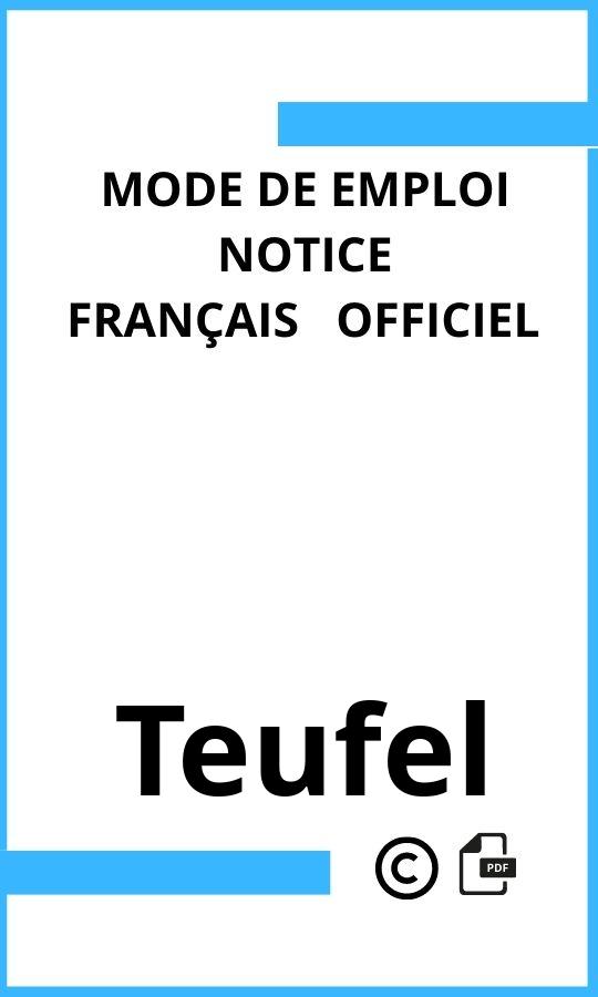  Teufel Mode d'emploi Français