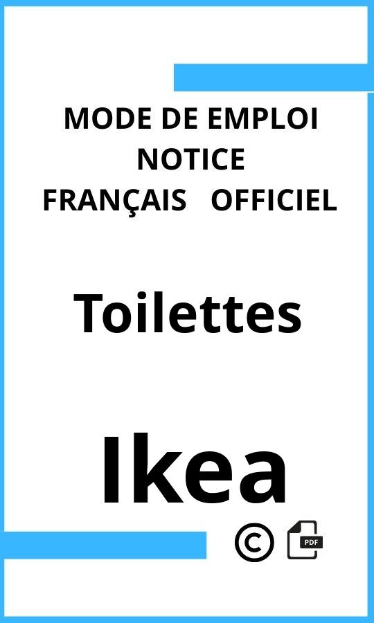 Ikea Toilettes Mode d'emploi Français