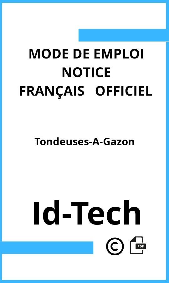 Tondeuses-A-Gazon Id-Tech Mode d'emploi Français