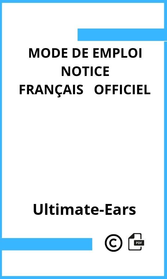 Ultimate-Ears  Mode d'emploi Français