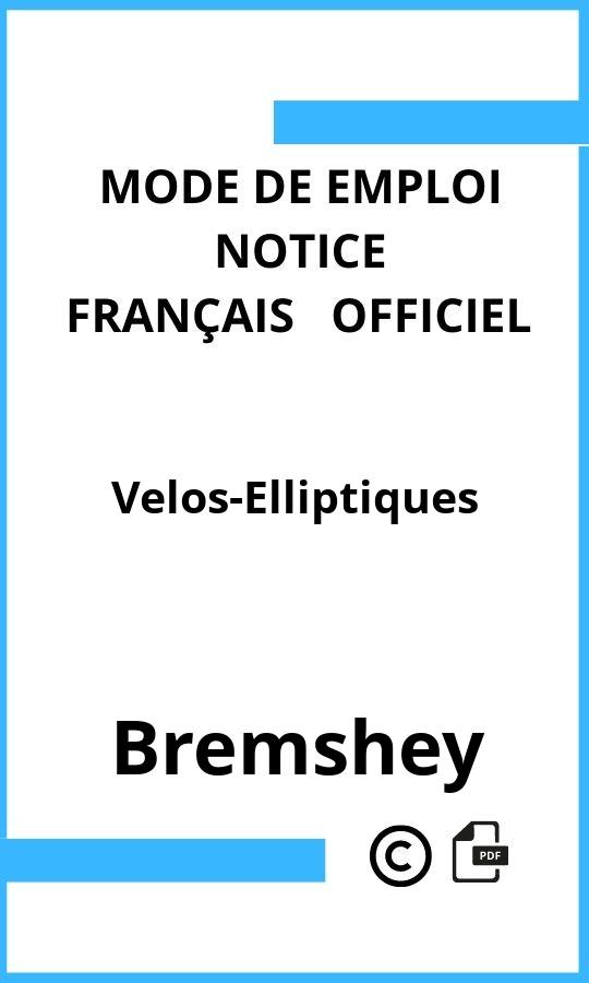 Mode d'emploi four Bremshey Velos-Elliptiques Français