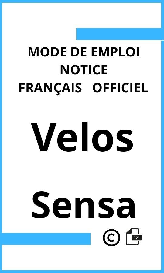 Velos Sensa Mode d'emploi Français