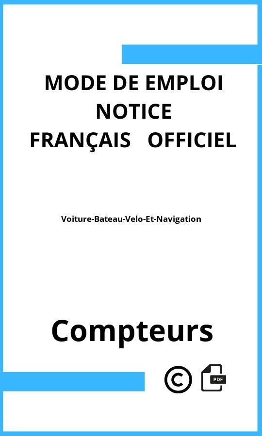 Mode d'emploi four Voiture-Bateau-Velo-Et-Navigation Compteurs Français