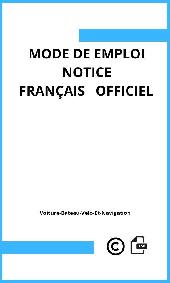 Mode d'emploi four Voiture-Bateau-Velo-Et-Navigation  Français