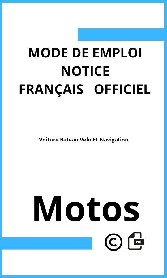 Mode d'emploi four Voiture-Bateau-Velo-Et-Navigation Motos Français