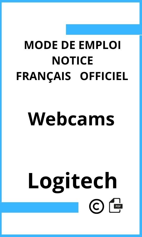 Mode d'emploi four Logitech Webcams Français