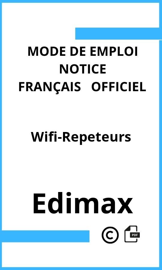 Mode d'emploi four Wifi-Repeteurs Edimax Français