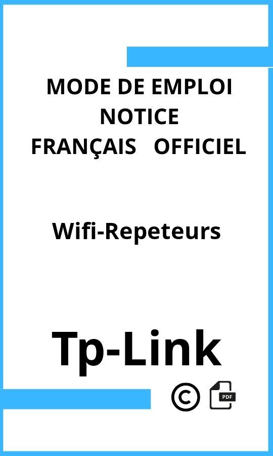 Wifi-Repeteurs Tp-Link Mode d'emploi Français