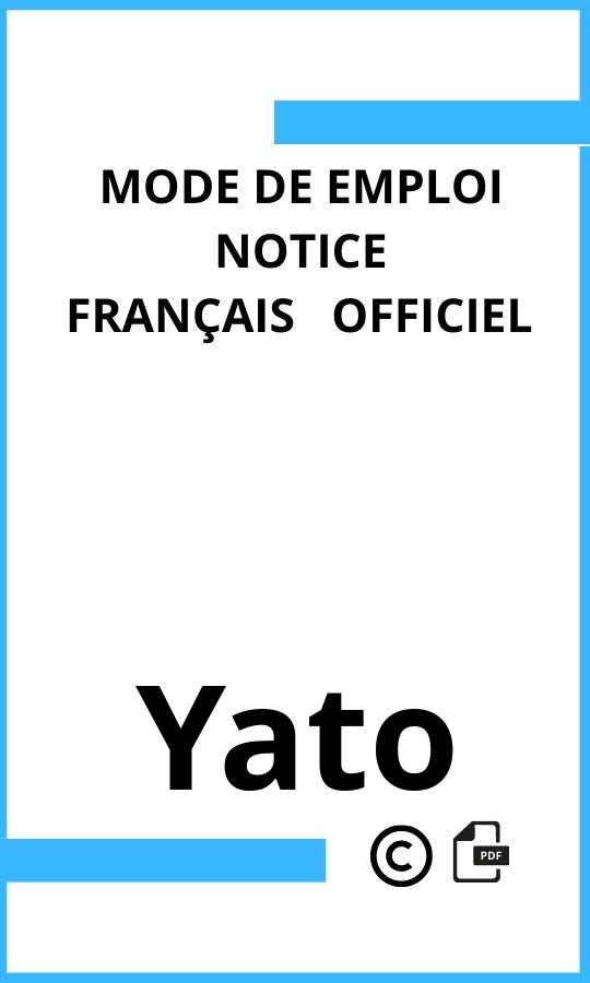 Mode d'emploi four  Yato Français