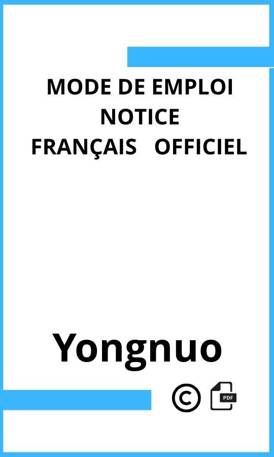 Yongnuo  Mode d'emploi Français